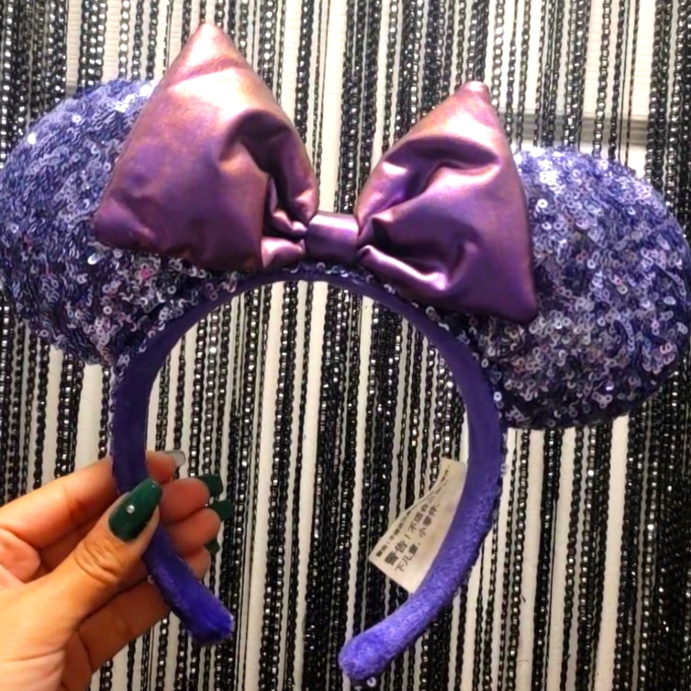 Disney Parks Purple Minnie Ears